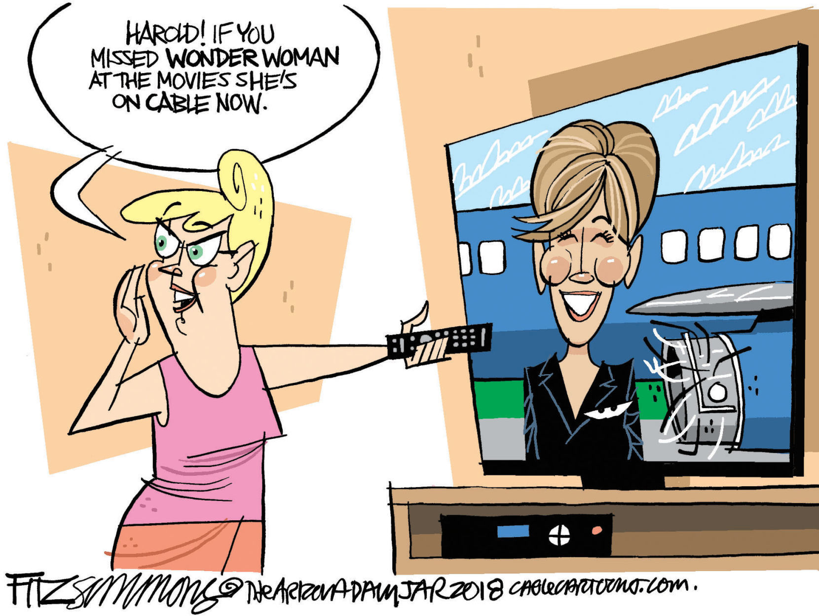Daily Fitz Cartoon: Tammie Jo Shults